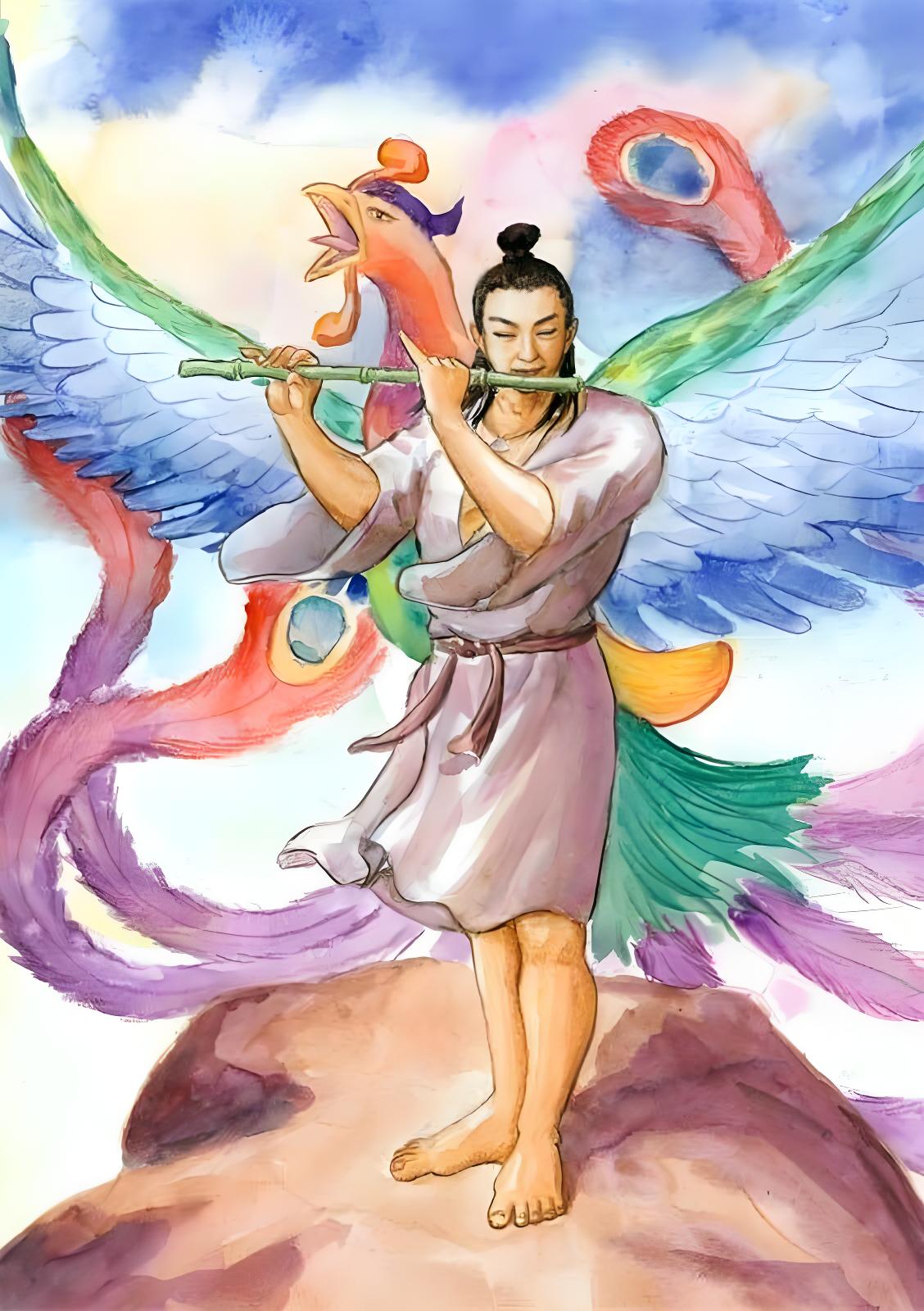 陕西黄帝陵附近地名故事系列
—凤岭的传说