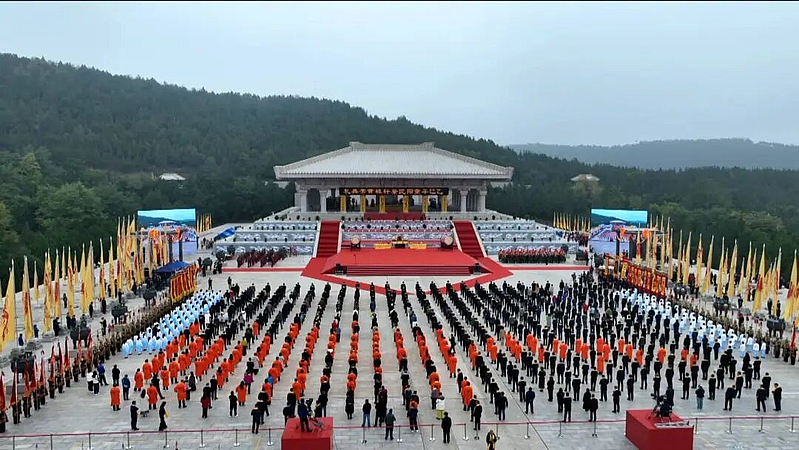 乙巳（2025）年重阳民祭轩辕黄帝典礼在黄陵举行
