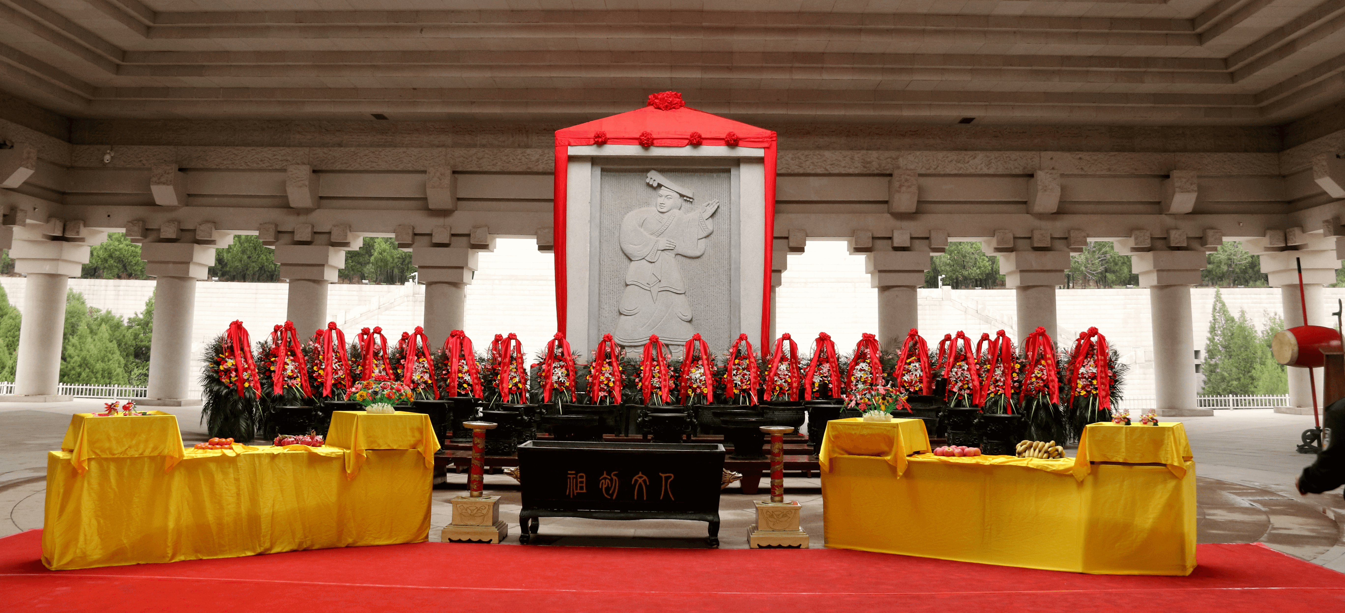 黄帝陵祭祀现场