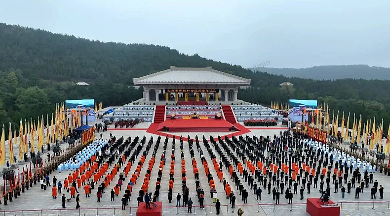 乙巳（2025）年重阳民祭轩辕黄帝活动在黄陵举行