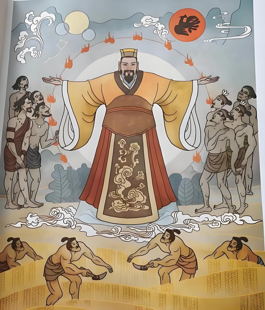 黄帝系列故事—黄帝教民耕种五谷