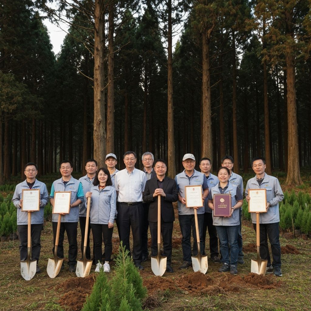 丙午年「植柏护陵」全民义务植树行动
